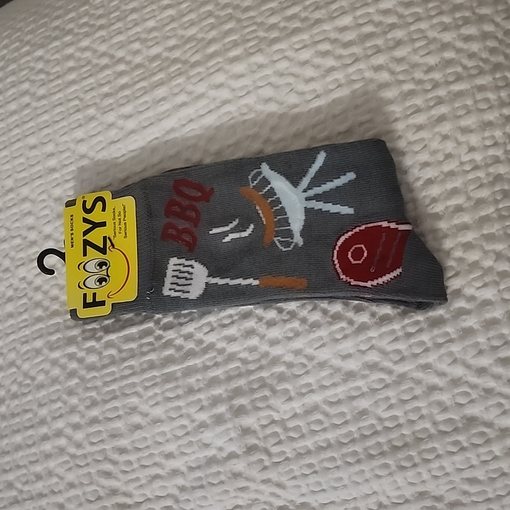 3/$20 Foozy Funny BBQ Socks!